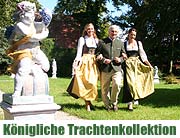 Angermaier präsentiert königliche Trachtenkollektion. Vorgestellt mit Luitpold Prinz von Bayern in der Nymphenburger Porzellanmanufaktur (Foto: MartiN Schmitz)